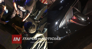 PEATÓN RESULTA HERIDO TRAS SER EMBESTIDO POR VEHÍCULO EN ENCARNACIÓN