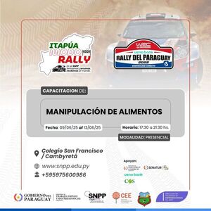 Arranca en Cambyretã un nuevo curso de manipulación de alimentos: inscripciones abiertas