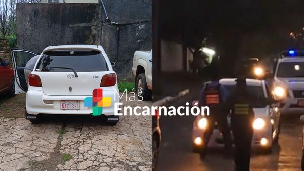 Incautan vehículo que casi embistió a agentes de tránsito en Encarnación