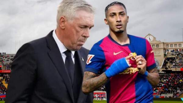 Ancelotti apostará a Raphina, como su esperanza de gol, para enfrentar a Paraguay