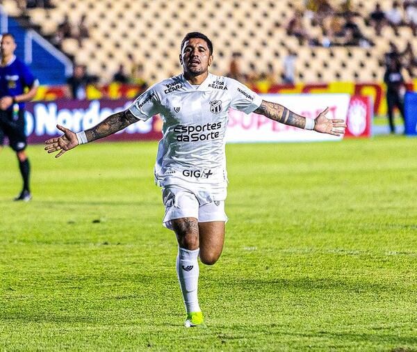 Antonio Galeano, gol y clasificación con Ceará - Fútbol - ABC Color