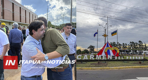 INTENDENTE DE CARMEN DEL PARANÁ GESTIONA AVANCES PARA EL DISTRITO