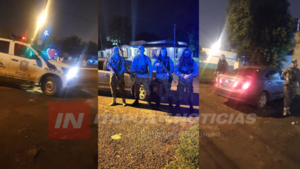 POLICÍA RECUPERA VEHÍCULO HURTADO EN TOMÁS R. PEREIRA