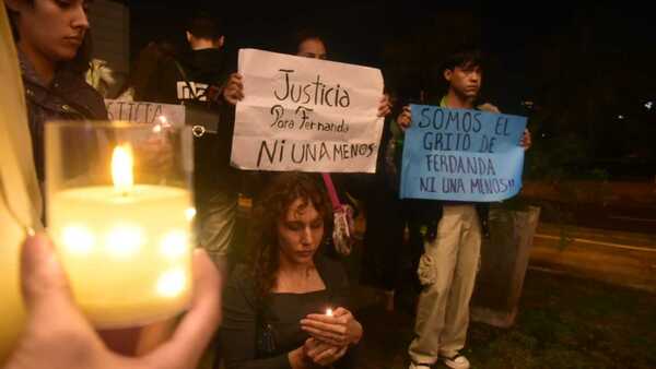 Manifestantes pidieron justicia para María Fernanda en Asunción