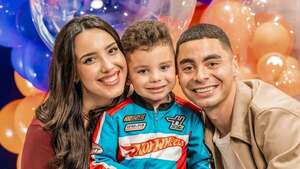 Francesco, el hijo de Miguel Almirón y Alexia Notto, celebró su cuarto cumpleaños