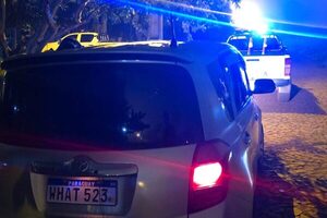 Recuperan vehículo tras asalto y persecución