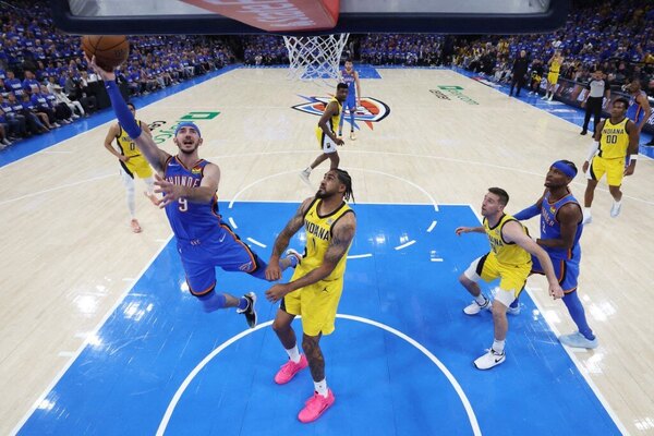 Versus / Oklahoma City aplaca a los Pacers y empata 1-1 las Finales de la NBA