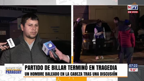 Una partida de billar termina con un hombre baleado en Roberto L. Petit