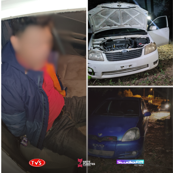 Capturan a integrante de la banda "Kung Fu Panda" y recuperan vehículos robados en Limpio - «TVS DIGITAL»
