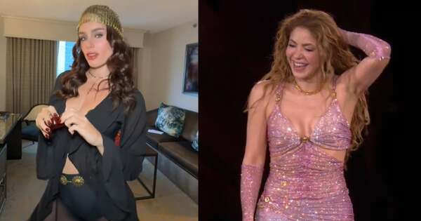 La Nación / ¡En primera fila! Stephi Stegman vivió el show de Shakira como su influencer