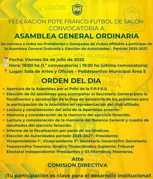 Franco elegirá a nuevas autoridades