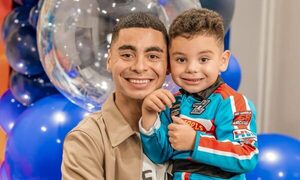 (GALERÍA) ¡Miguel Almirón pudo festejar el cumple de su retoñito en nuestro terruño!