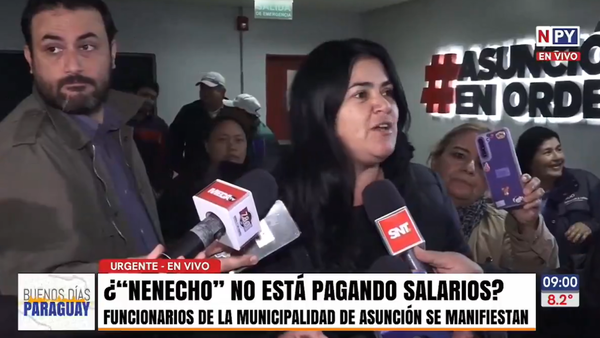 ¿Funcionarios de la Municipalidad de Asunción cobrarán sus salarios atrasados? Jefe de Gabinete pide 24 horas