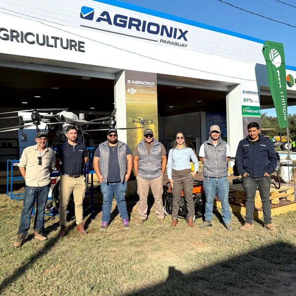 Agrionix promocionó equipos para trabajos de altimetría en el Chaco y calidad de aplicación con drones