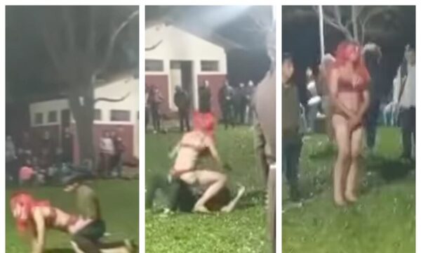 (VIDEO)¡Escándalo en una escuela por show tie´y de los kamba en una fiesta de San Juan!