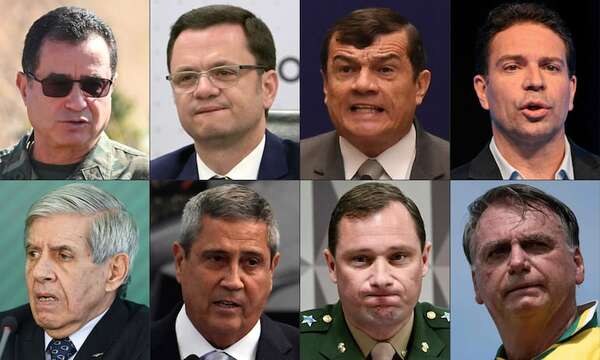 Quiénes son los ocho acusados que serán interrogados por golpismo en el Supremo de Brasil - Mundo - ABC Color