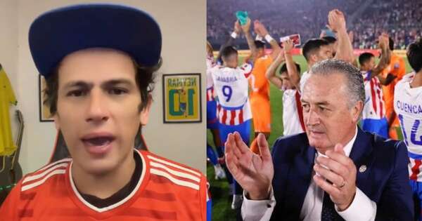 La Nación / Viral: tiktoker brasileño presumió que la albirroja nunca ganó en Brasil