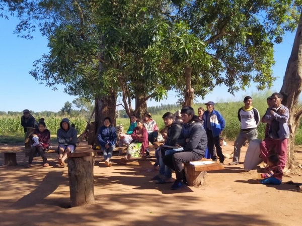 Denuncian amenaza de desalojo a comunidad Mbya Guaraní en Caaguazú