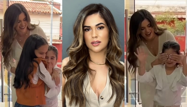 El emotivo momento familiar de Emilia Aranda