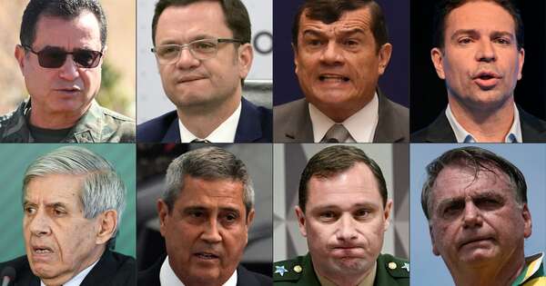 La Nación / ¿Quiénes están acusados junto a Bolsonaro por la fallida asonada?