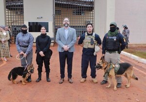 El Ministerio de Justicia usará perros entrenados para mejorar la seguridad en penal - Judiciales.net