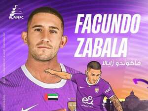Al Ain oficializó a Facundo Zabala, quien fue cedido por Olimpia para el Mundial de Clubes - Olimpia - ABC Color