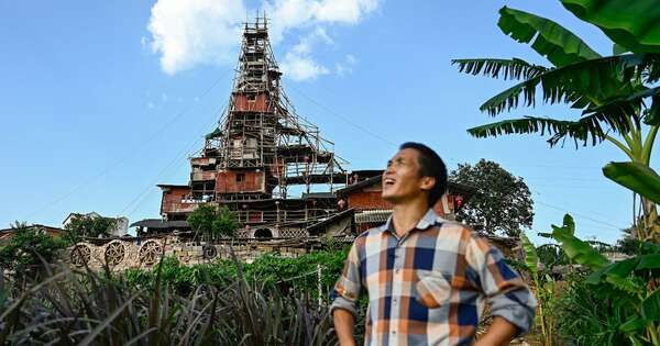 La Nación / Insólito “castillo” desafía a proyecto turístico en China