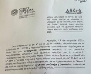 Abogadas se exponen a perder la matrícula por conductas inapropiadas en sede judicial - PDS RADIO Y TV
