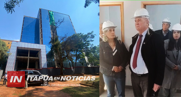FISCAL GENERAL VISITÓ FUTURA SEDE DEL MINISTERIO PÚBLICO EN ENCARNACIÓN