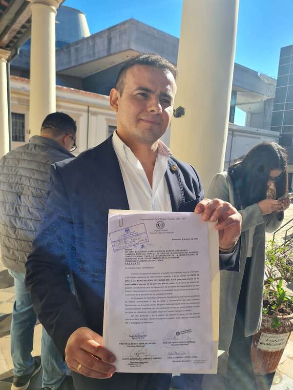 Intervención en CDE: pretendían que comisión verifique in situ la Municipalidad - Política - ABC Color