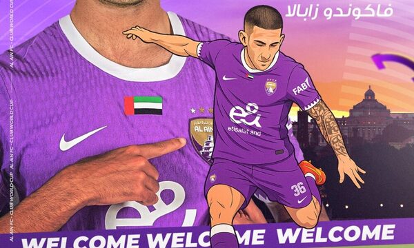 ¡Así le dio la bienvenida oficial el Al Ain al jugador de Olimpia para el Mundial de Clubes!