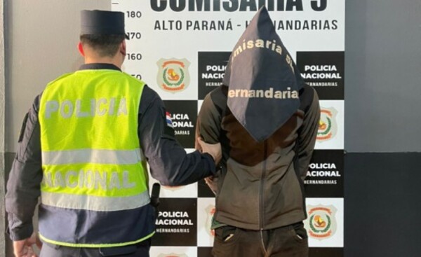 Capturan a joven sorprendido hurtando en una vivienda