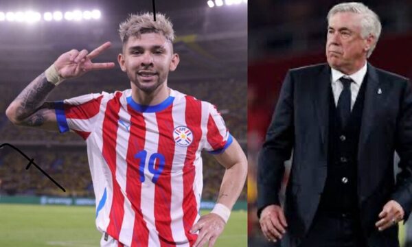 El DT de Brasil, Ancelotti, tiene la mirada puesta en Enciso