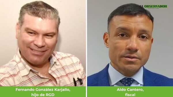 Fiscal pide extinguir proceso a hijo de RGD por apropiación, tras acuerdo con Senabico - El Observador