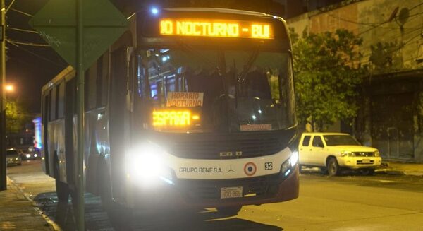 Siete empresas compiten por operar el servicio nocturno Red Búho