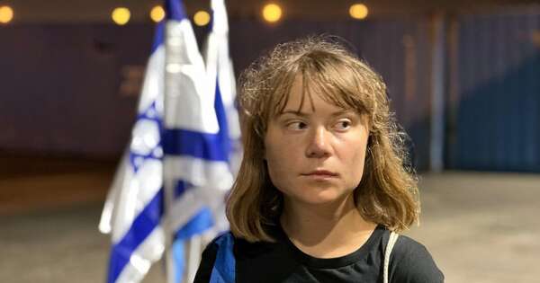 La Nación / Greta Thunberg abandonó Israel en un vuelo rumbo a Francia