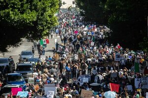 Trump envía 4.700 militares por protestas de migrantes en Los Ángeles