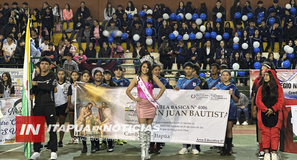 ROTUNDO ÉXITO DE LOS JUEGOS ESCOLARES Y ESTUDIANTILES NACIONALES EN CAMBYRETÁ