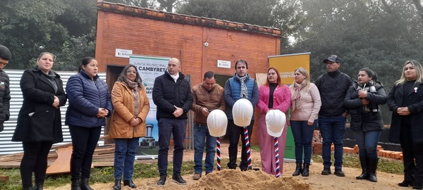 Inician obras en la Escuela Bernardino Caballero de Cambyretá