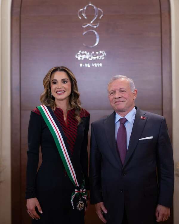 Rania y Abdalá de Jordania cumplen 32 años de casados - Gente - ABC Color