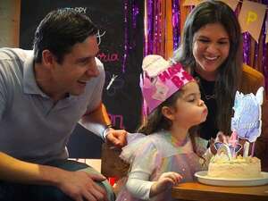 Benjamín Hockin celebra la vida de su princesa Sienna - Gente - ABC Color