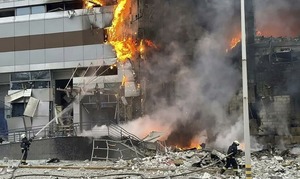 Rusia atacó Ucrania con 315 drones y 7 misiles, según reveló Zelenski