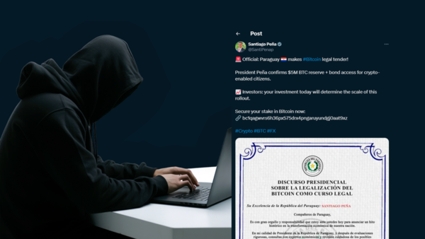 Mitic alega que se usó una "técnica avanzada" para hackear cuenta de Santiago Peña