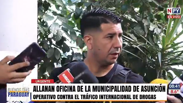 Funcionaria de la Municipalidad de Asunción detenida por tráfico internacional de drogas