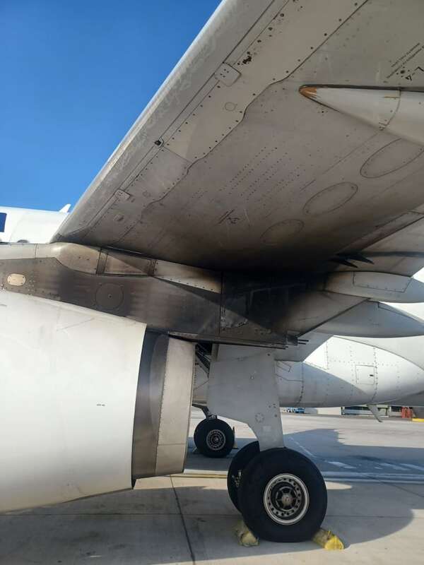 Susto en avión de Latam Paraguay: incendio en motor obliga a cancelar vuelo - Nacionales - ABC Color