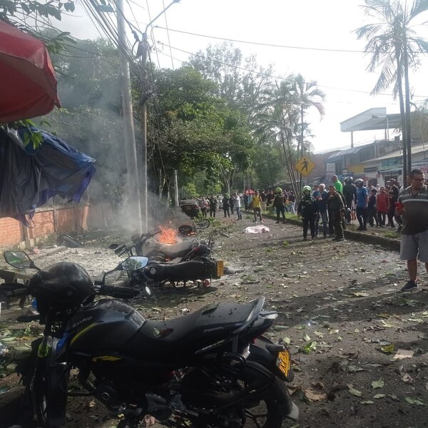 Reportan al menos cuatro muertos tras una serie de atentados en Colombia
