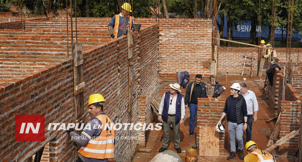 AVANZA A PASO FIRME LA CONSTRUCCIÓN DEL PABELLÓN DEL HOSPITAL DISTRITAL DE NATALIO