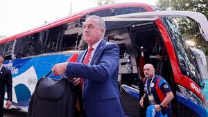 ¡La Albirroja ya está en el Arena Corinthians!