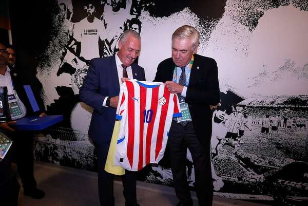 Ancelotti y Alfaro, respeto mutuo en la previa del Brasil-Paraguay - Selección Paraguaya - ABC Color