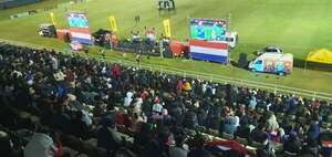 Fiebre albirroja en el Este: miles de hinchas apoyan a la Selección a través de pantallas gigantes - ABC en el Este - ABC Color